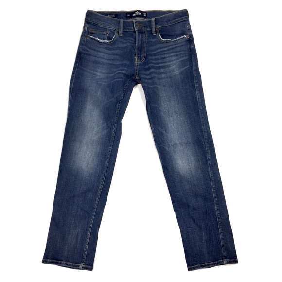 advanced stretch slim straight jeans